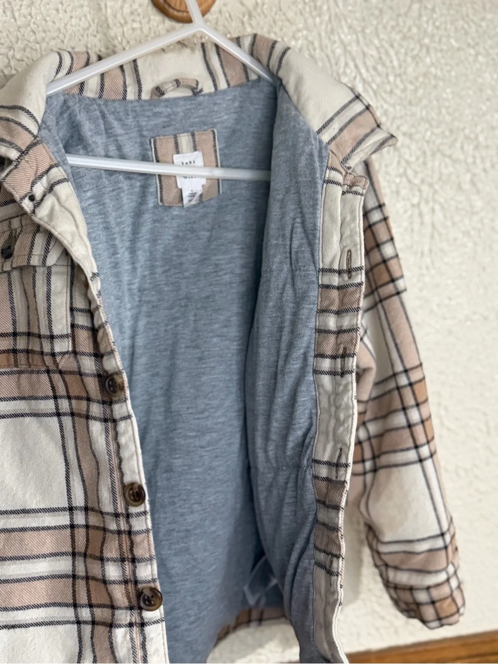 GAP plaid jean